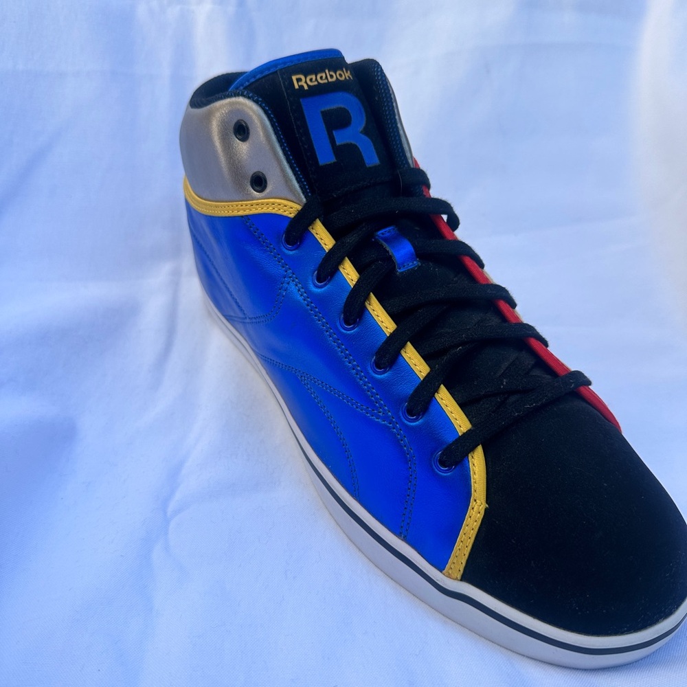 NWOT Reebok T Raww Rapper Tyga Multicolor High-Top Sneakers/Shoes - Picture 3 of 6